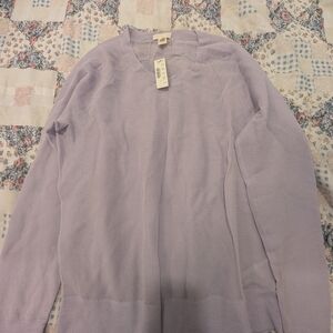 Lavender Long Sleeve Sweater